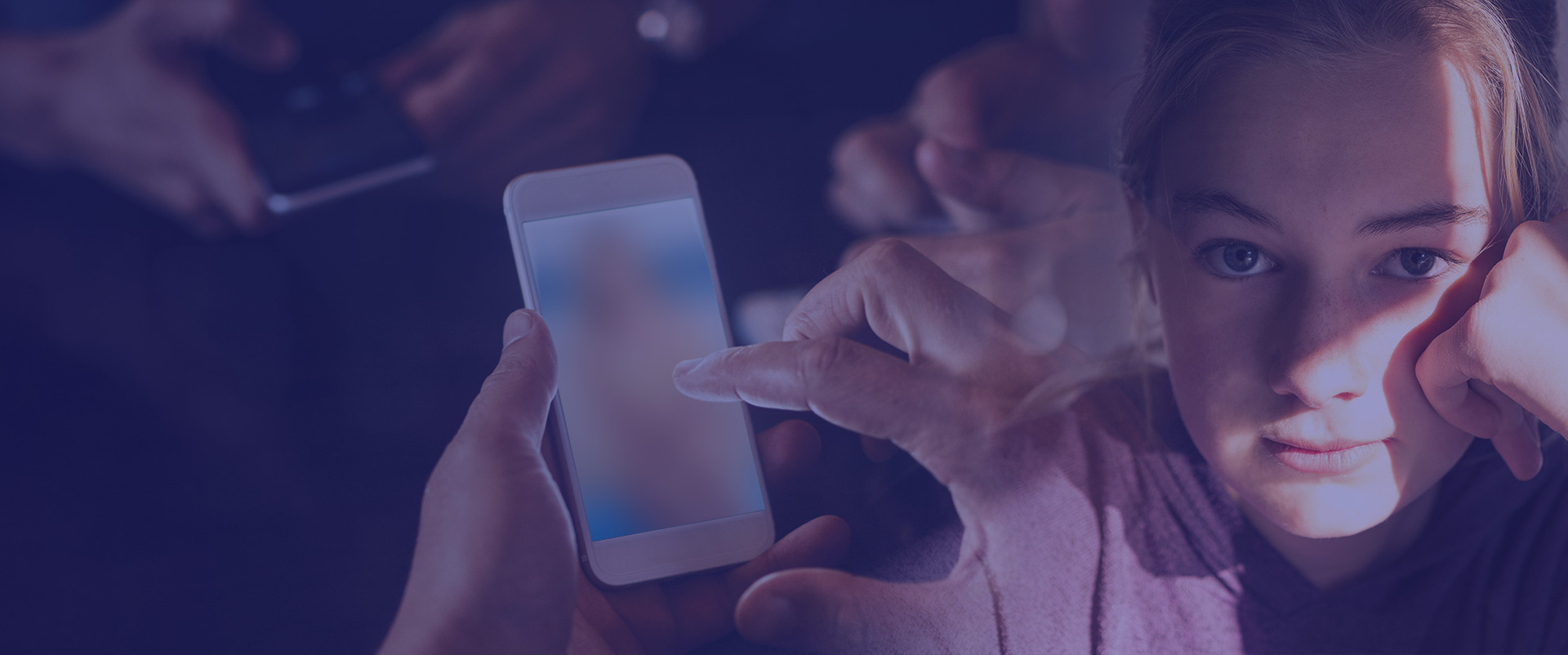 Child Sexual Abuse Material on Mobile Screen