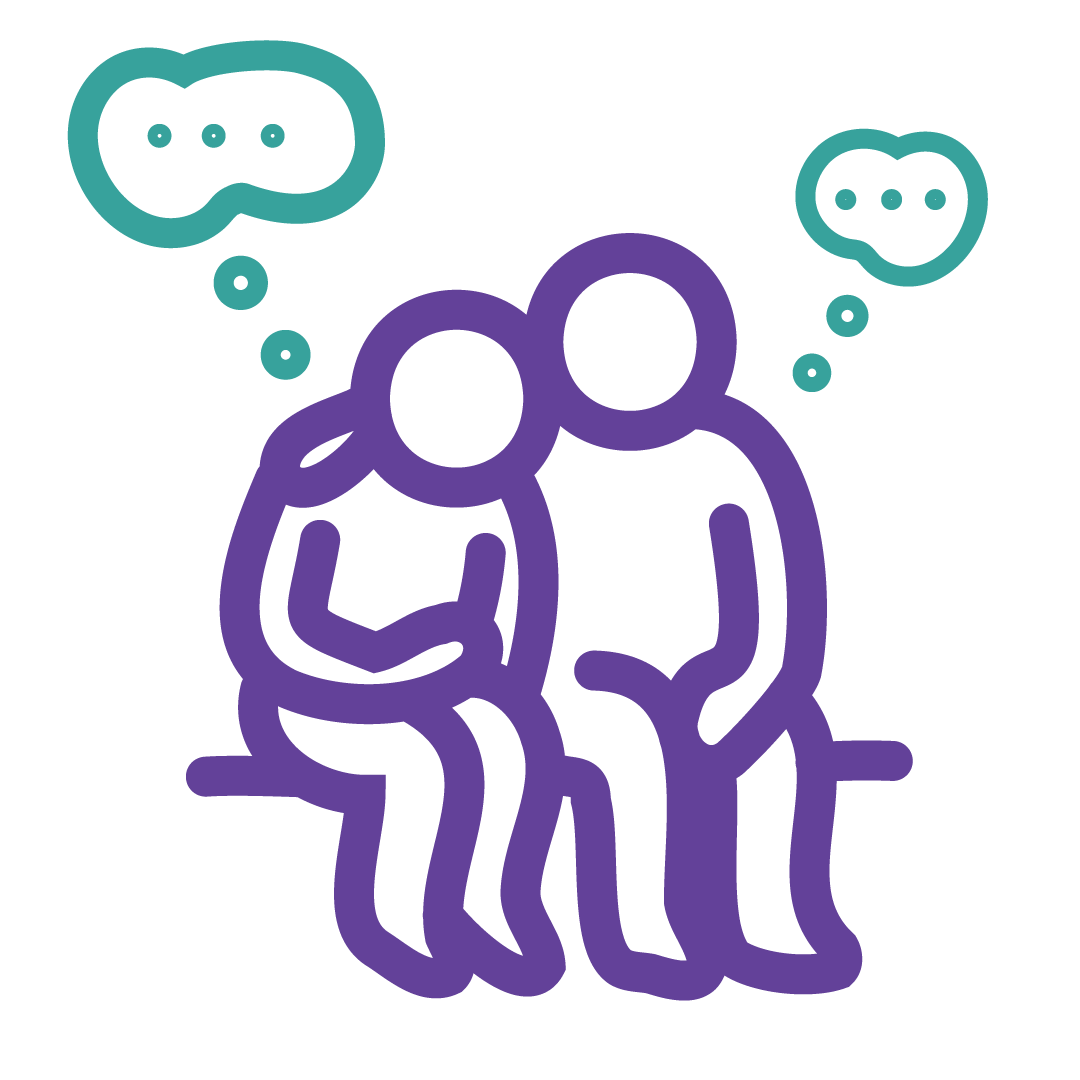 Talking to your child icon